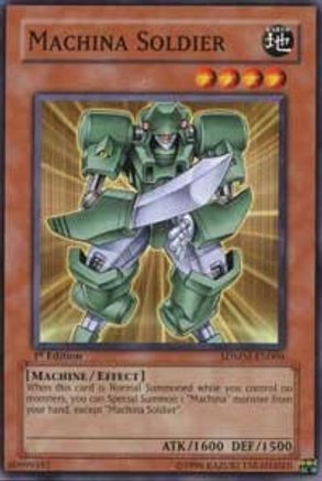 Image of Machina Soldier (SDMM-EN006) - Structure Deck: Machina Mayhem Unlimited