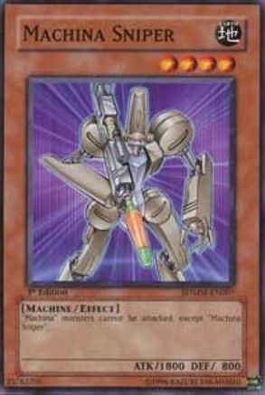 Image of Machina Sniper (SDMM-EN007) - Structure Deck: Machina Mayhem 1st Edition