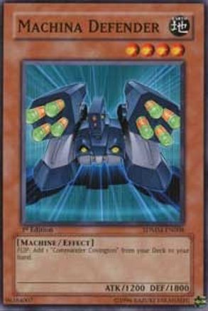 Image of Machina Defender (SDMM-EN008) - Structure Deck: Machina Mayhem 1st Edition