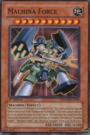 Image of Machina Force (SDMM-EN009) - Structure Deck: Machina Mayhem 1st Edition