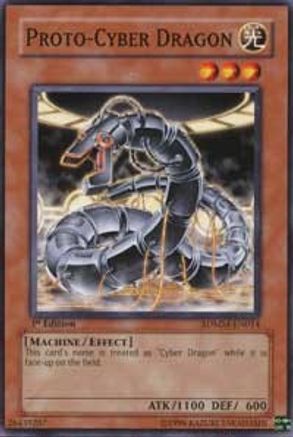 Image of Proto-Cyber Dragon (SDMM-EN014) - Structure Deck: Machina Mayhem 1st Edition