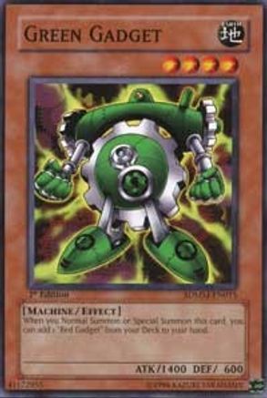Image of Green Gadget (SDMM-EN015) - Structure Deck: Machina Mayhem 1st Edition