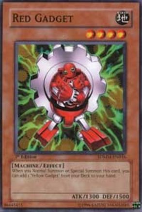 Image of Red Gadget (SDMM-EN016) - Structure Deck: Machina Mayhem 1st Edition