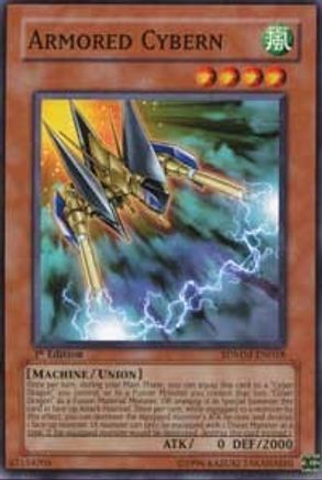 Image of Armored Cybern (SDMM-EN018) - Structure Deck: Machina Mayhem 1st Edition