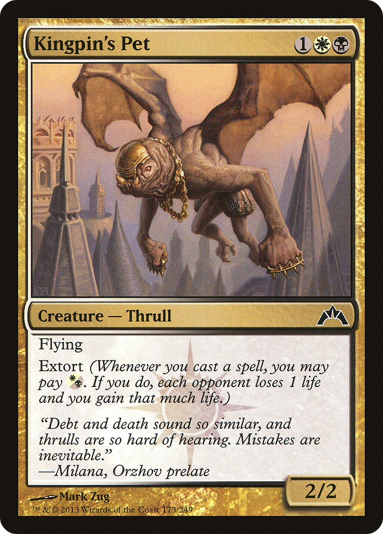 Image of Kingpin's Pet (GTC-173) - Gatecrash