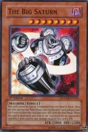 Image of The Big Saturn (SDMM-EN020) - Structure Deck: Machina Mayhem Unlimited
