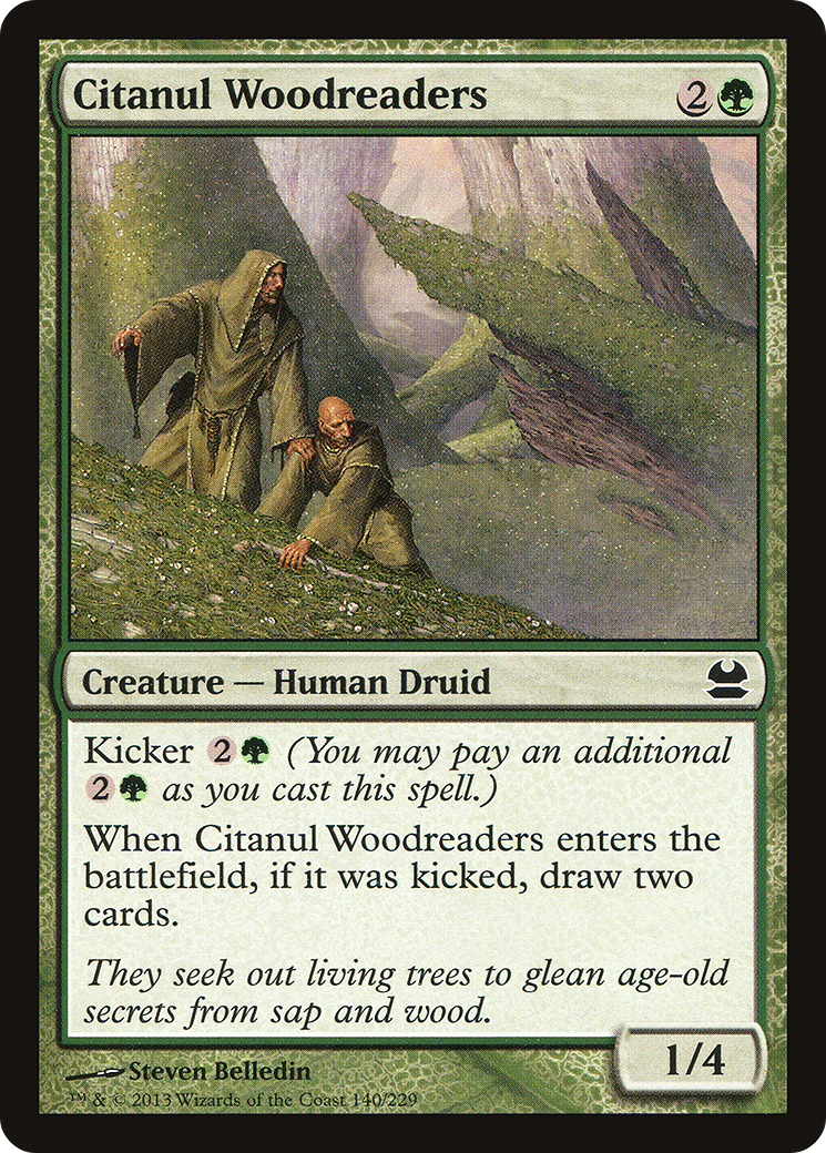 Image of Citanul Woodreaders (MMA-140) - Modern Masters