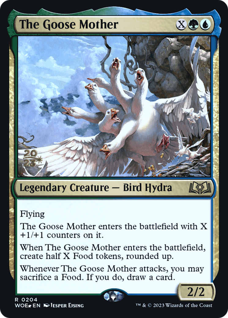 Image of The Goose Mother (PRE-204) - Wilds of Eldraine Promos Foil