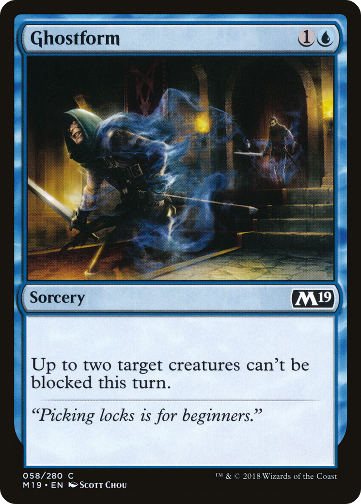 Image of Ghostform (M19-058) - Core Set 2019