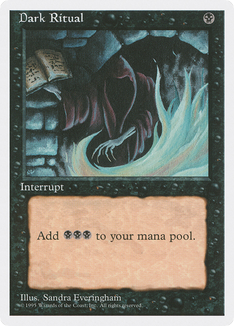 Image of Dark Ritual (4ED-013) - Fourth Edition