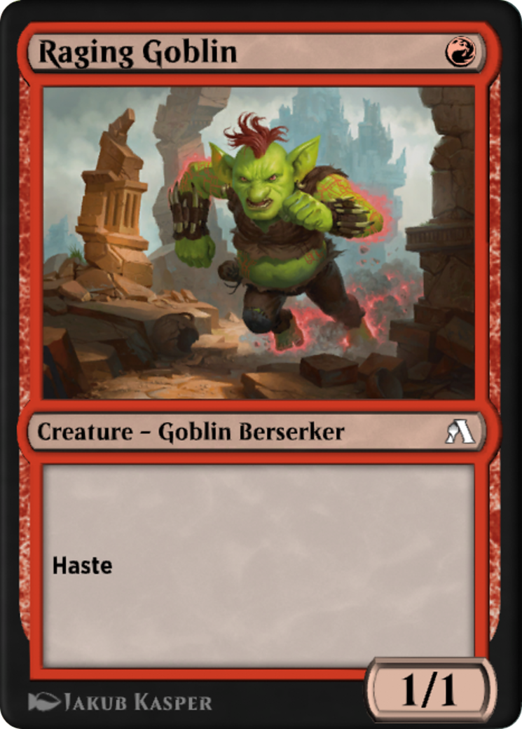 Image of Raging Goblin (OANA-043) - Arena New Player Experience Cards