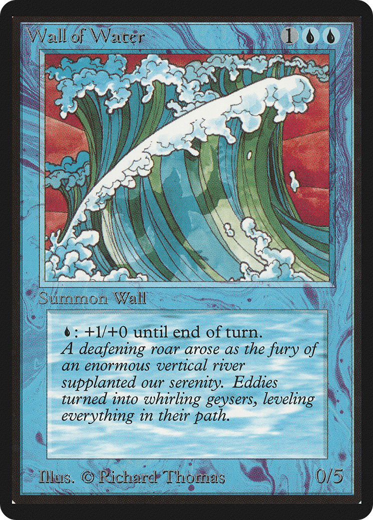 Image of Wall of Water (LEB-) - Limited Edition Beta