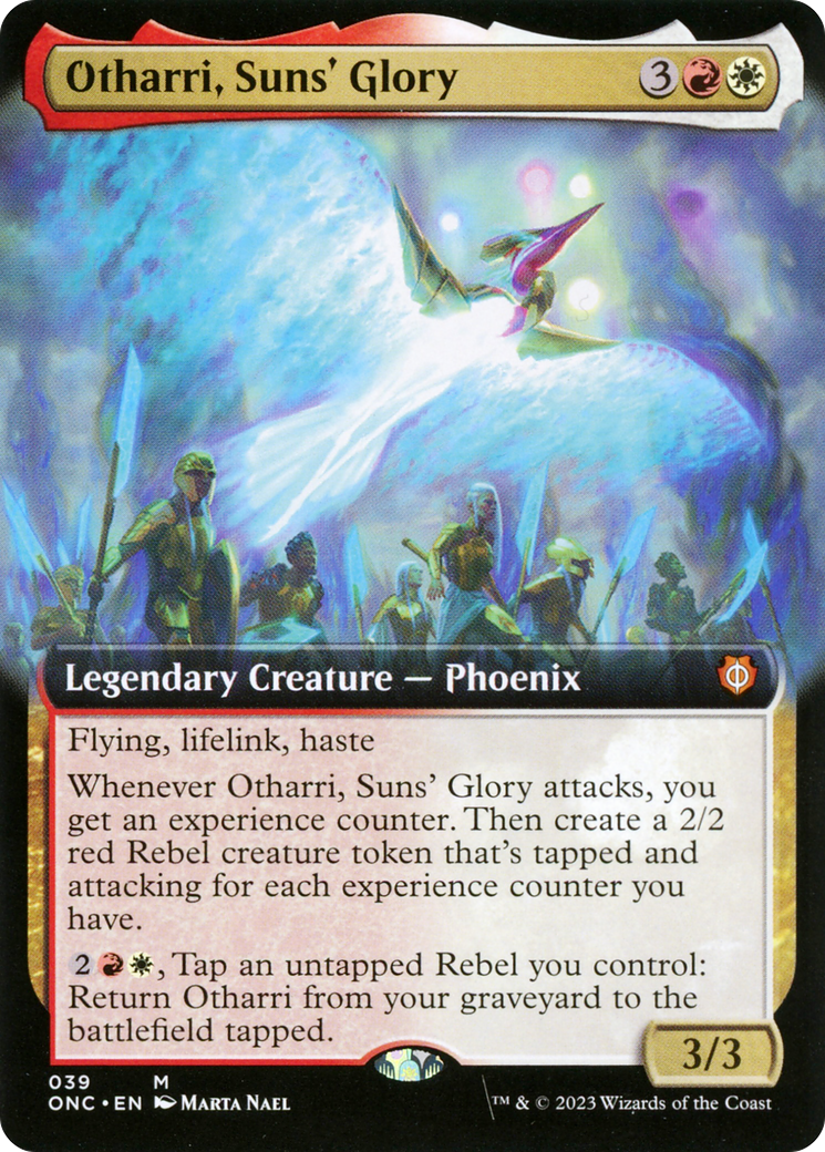 Image of Otharri, Suns' Glory (Extended Art) (ONC-039) - Phyrexia: All Will Be One Commander: (Extended Art)