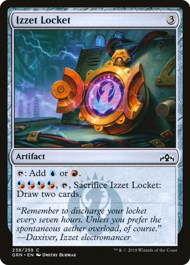 Image of Izzet Locket (GRN-238) - Guilds of Ravnica