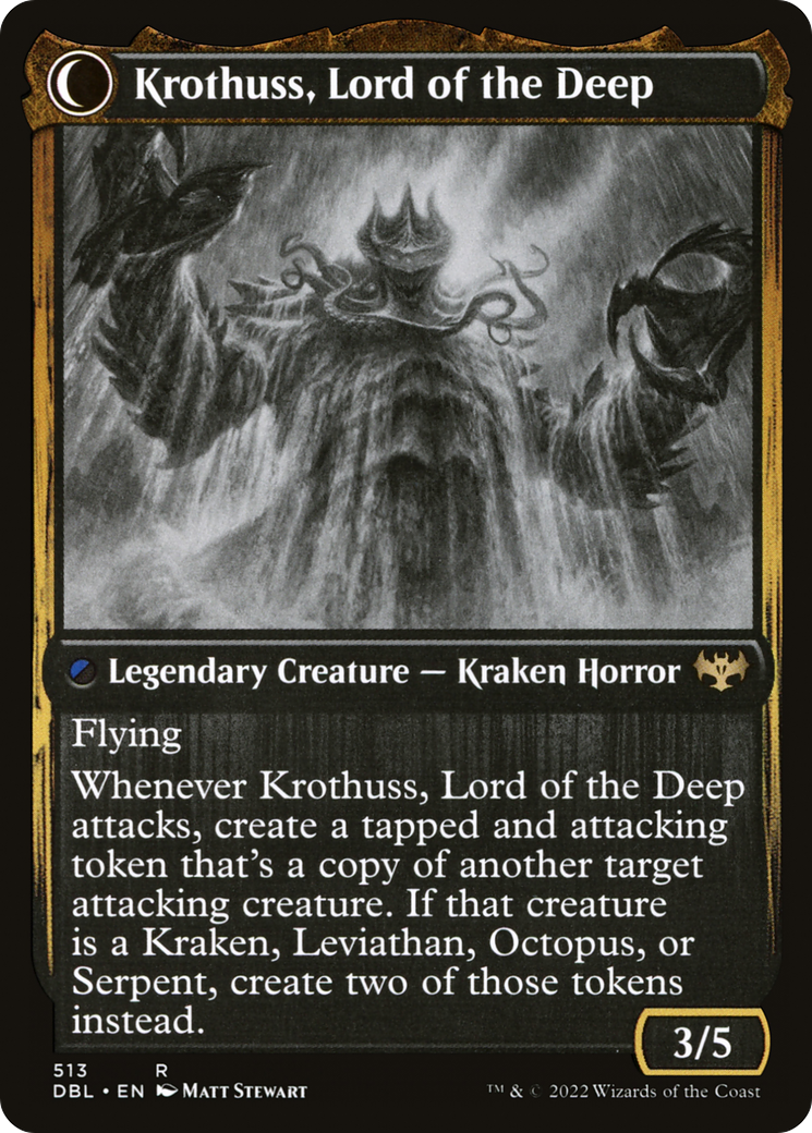 Image of Runo Stromkirk (DBL-513) - Innistrad: Double Feature: (Double Faced Transform) Foil