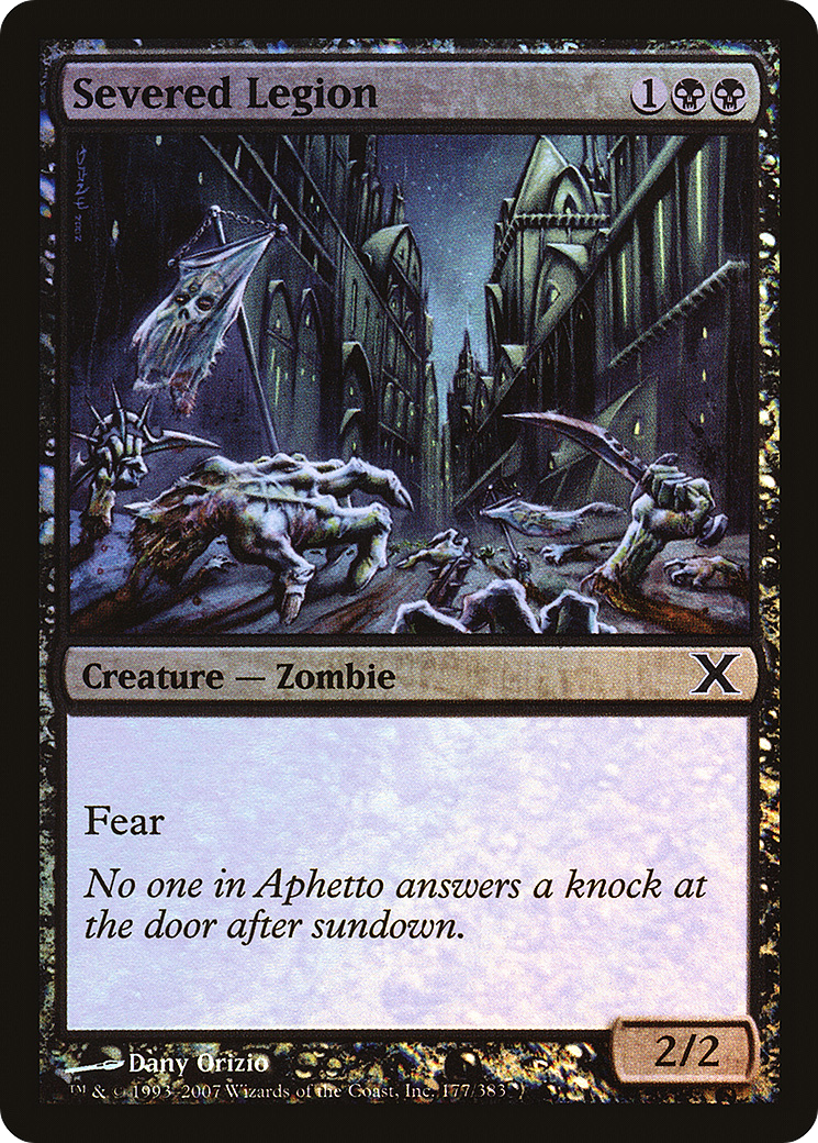 Image of Severed Legion (10E-177★) - Tenth Edition Foil