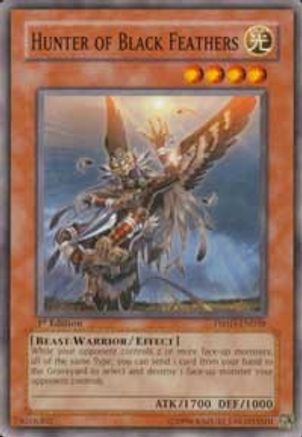 Image of Hunter of Black Feathers (TSHD-EN038) - The Shining Darkness 1st Edition