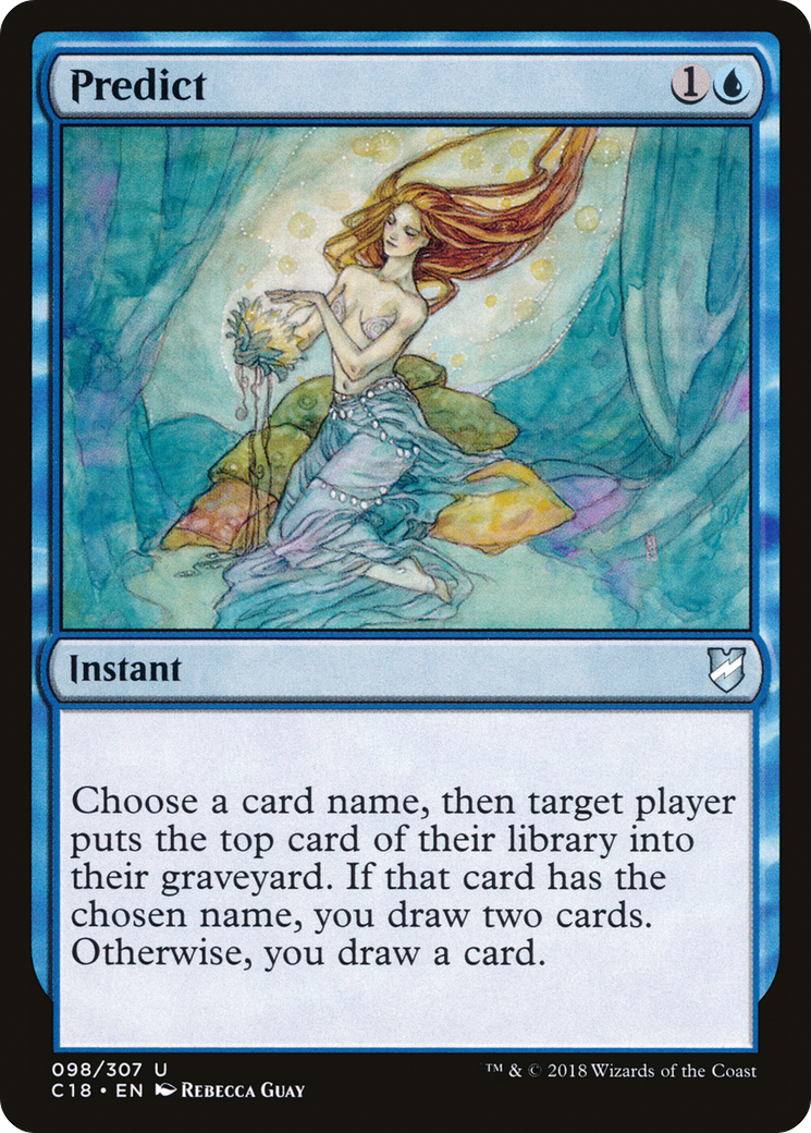 Image of Predict (C18-098) - Commander 2018