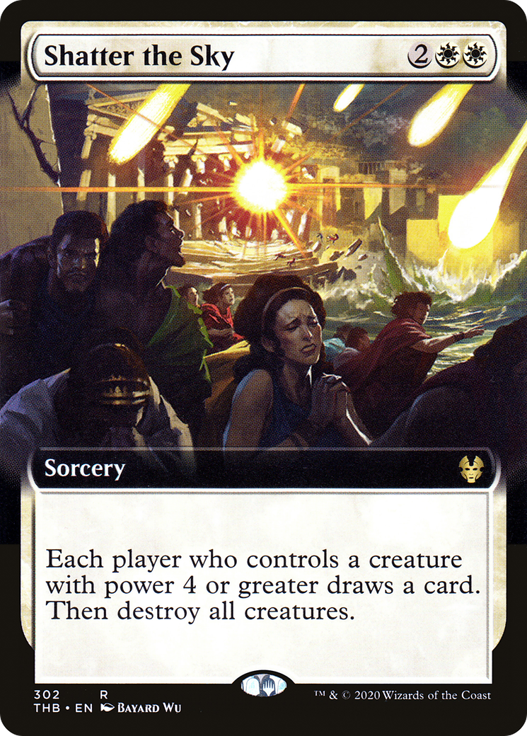 Image of Shatter the Sky (Extended Art) (THB-302) - Theros Beyond Death: (Extended Art)