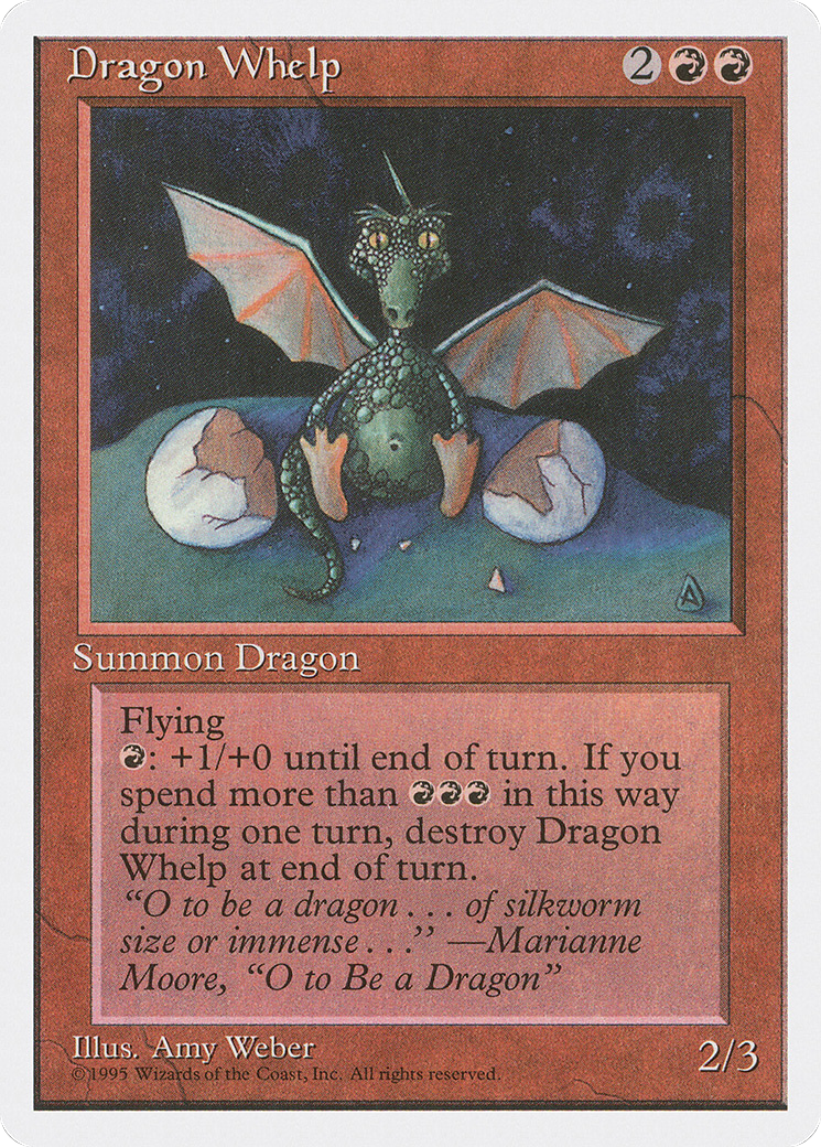 Image of Dragon Whelp (4ED-) - Fourth Edition