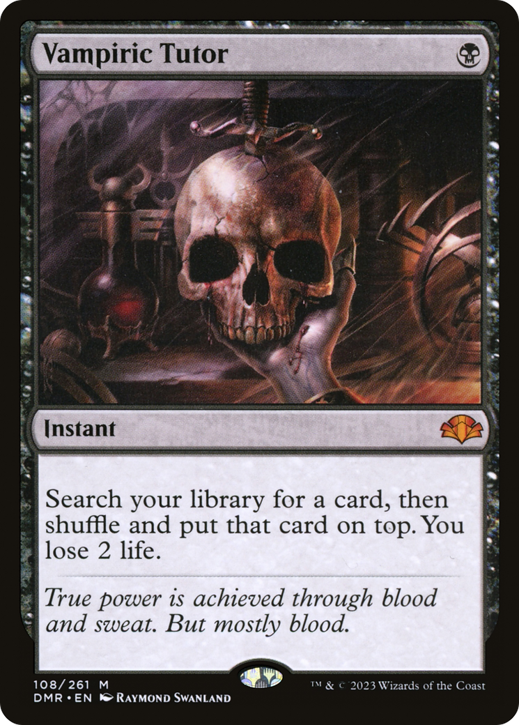 Image of Vampiric Tutor (DMR-108) - Dominaria Remastered