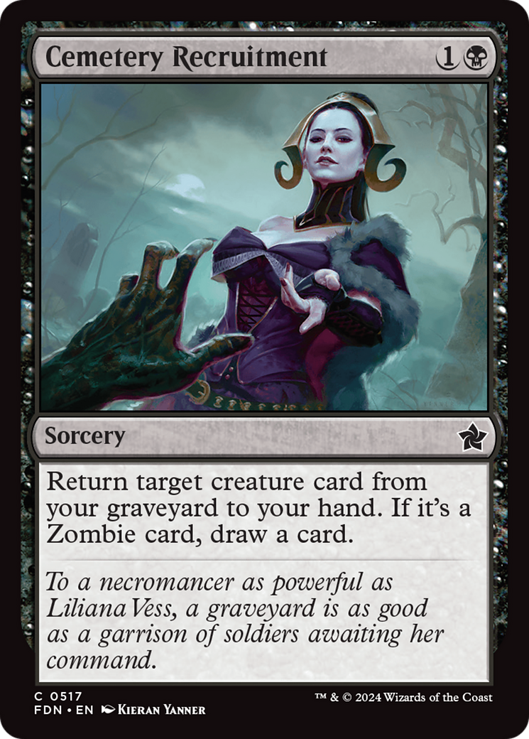 Image of Cemetery Recruitment (FDN-517) - Foundations