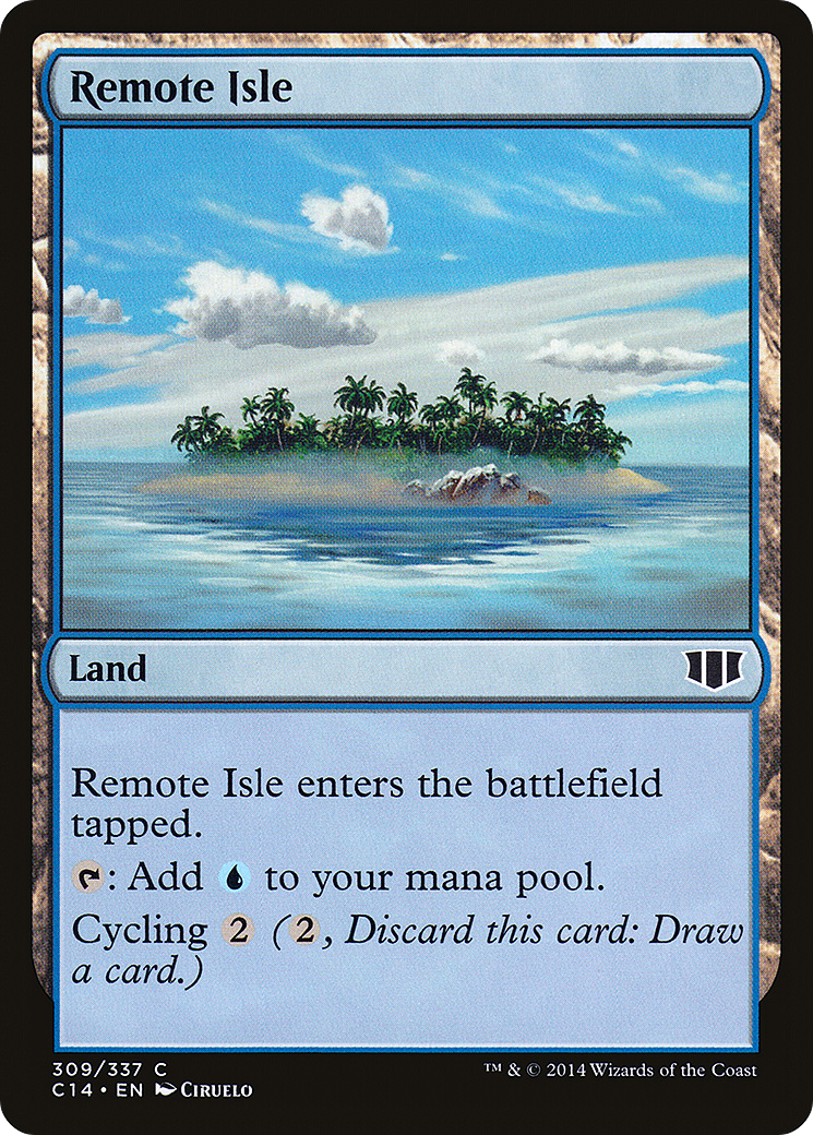 Image of Remote Isle (C14-309) - Commander 2014