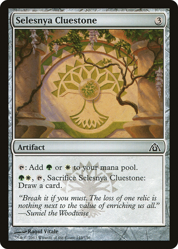 Image of Selesnya Cluestone (DGM-144) - Dragon's Maze