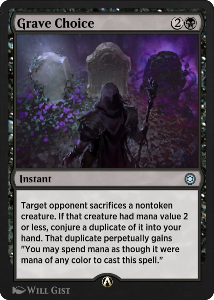 Image of Grave Choice (HBG-043) - Alchemy Horizons: Baldur's Gate