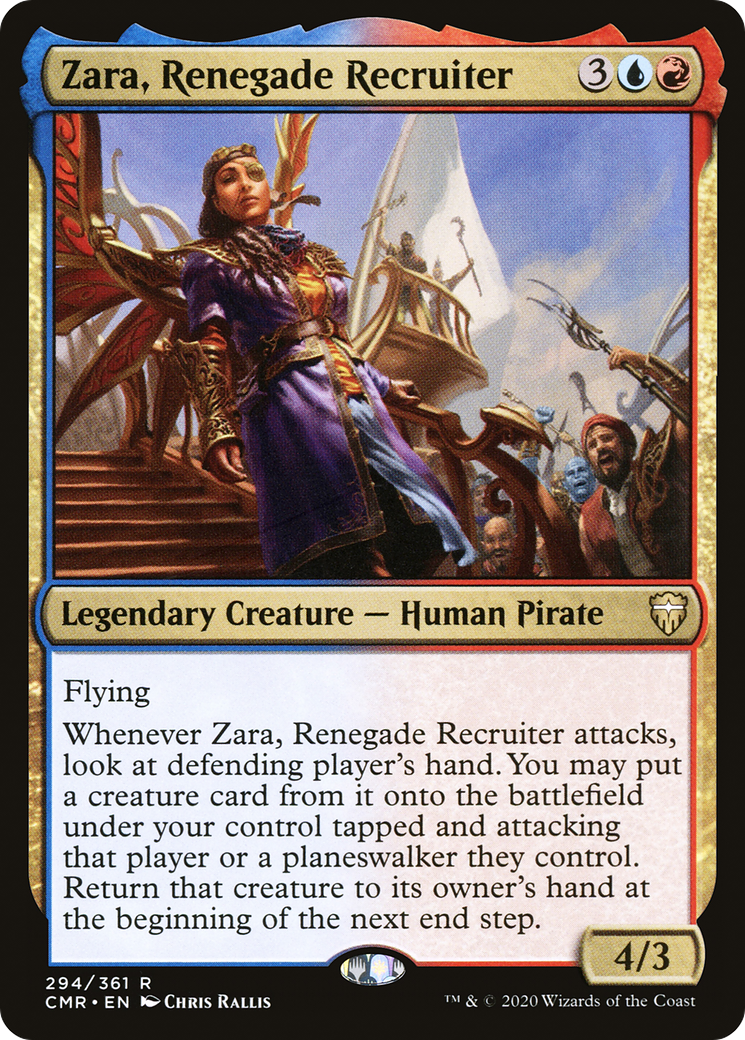 Image of Zara, Renegade Recruiter (CMR-294) - Commander Legends