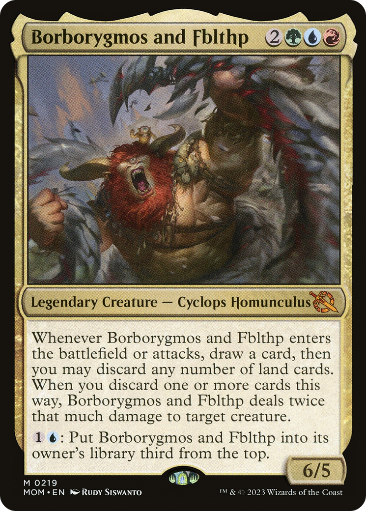 Image of Borborygmos and Fblthp (MOM-219) - March of the Machine