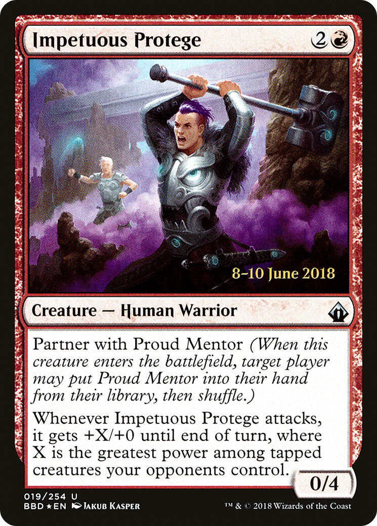Image of Impetuous Protege (LARP-19S) - Battlebond Promos Foil