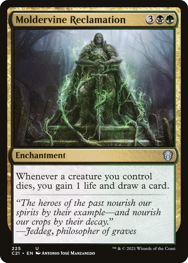 Image of Moldervine Reclamation (C21-225) - Commander 2021