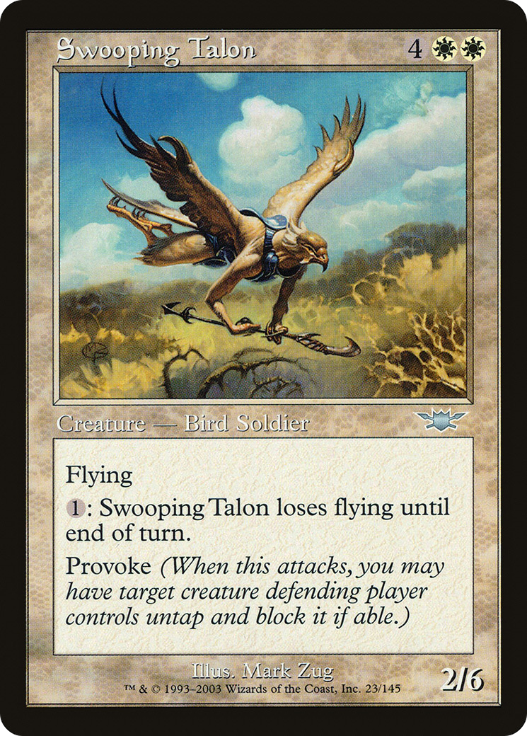 Image of Swooping Talon (LGN-023) - Legions Foil
