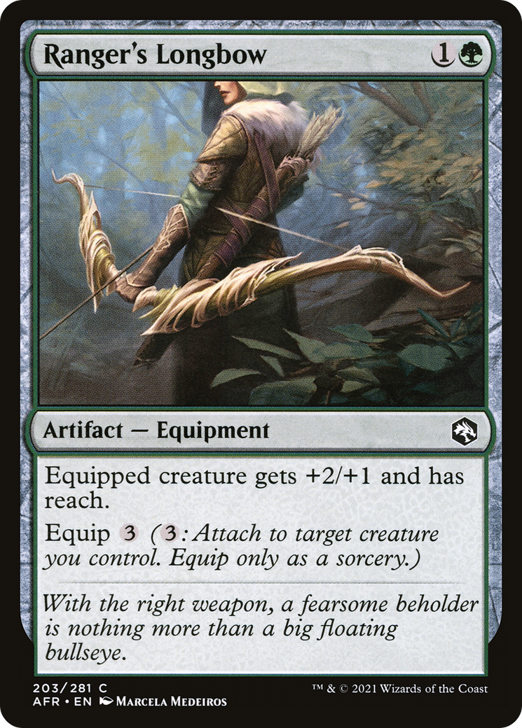 Image of Ranger's Longbow (AFR-203) - Adventures in the Forgotten Realms