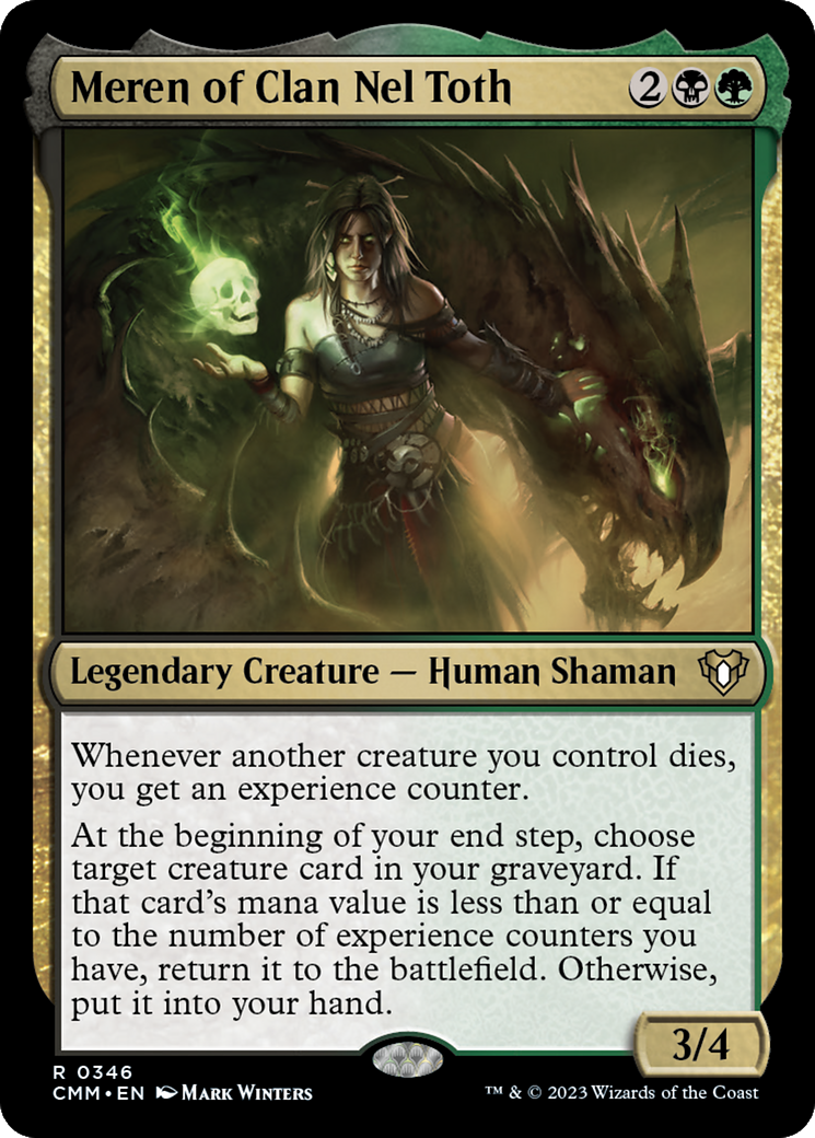 Image of Meren of Clan Nel Toth (CMM-346) - Commander Masters