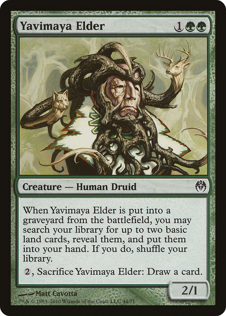 Image of Yavimaya Elder (DDE-044) - Duel Decks: Phyrexia vs. the Coalition