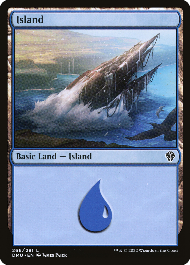 Image of Island (266) (DMU-266) - Dominaria United Foil
