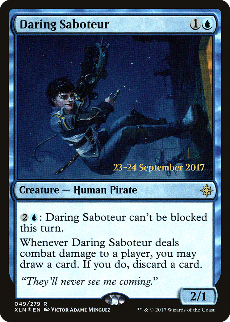 Image of Daring Saboteur (PRE-049) - Ixalan Promos Foil