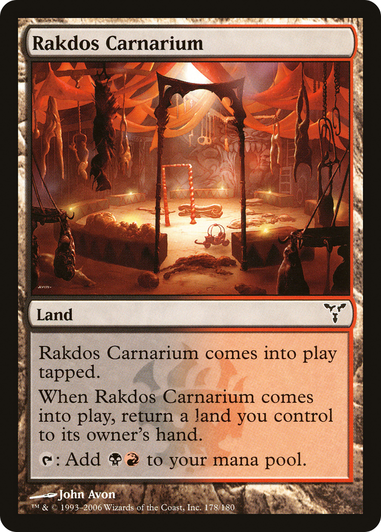 Image of Rakdos Carnarium (DIS-178) - Dissension Foil