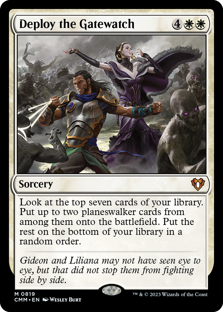Image of Deploy the Gatewatch (CMM-819) - Commander Masters