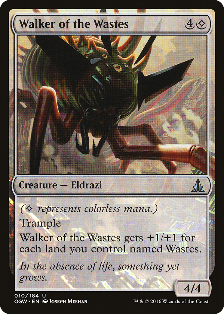 Image of Walker of the Wastes (OGW-010) - Oath of the Gatewatch Foil