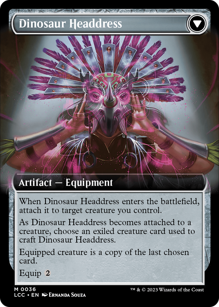 Image of Paleontologist's Pick-Axe (Extended Art) (LCC-036) - The Lost Caverns of Ixalan Commander: (Extended Art) Foil
