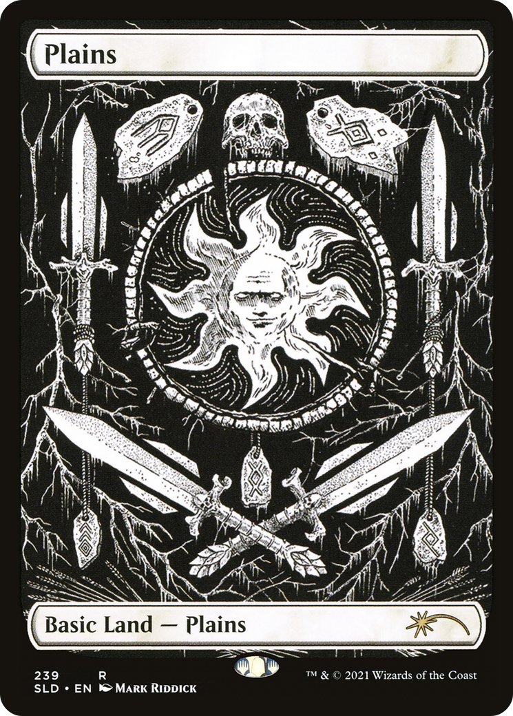 Image of Plains (Crushing Brutality) (SLD-239) - Secret Lair Drop Foil
