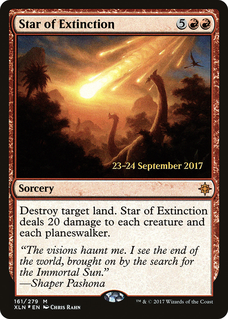 Image of Star of Extinction (PRE-161) - Ixalan Promos Foil