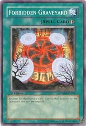 Image of Forbidden Graveyard (TSHD-EN060) - The Shining Darkness 1st Edition