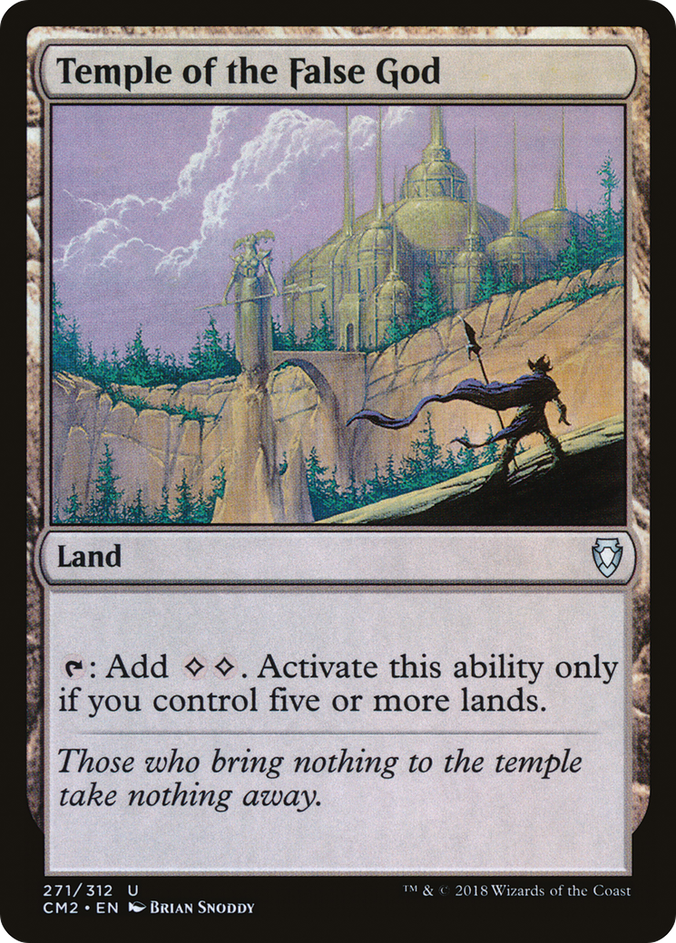 Image of Temple of the False God (271) (CM2-271) - Commander Anthology Volume II