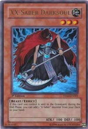 Image of XX-Saber Darksoul (TSHD-EN081) - The Shining Darkness 1st Edition