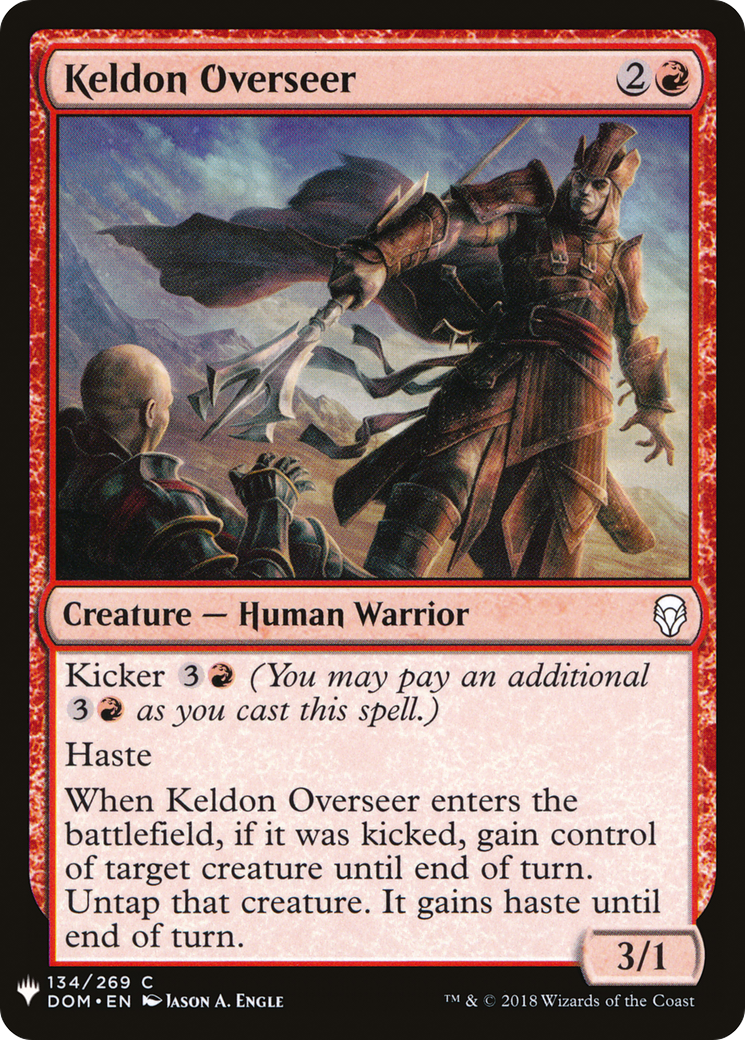 Image of Keldon Overseer (LIST-134) - The List