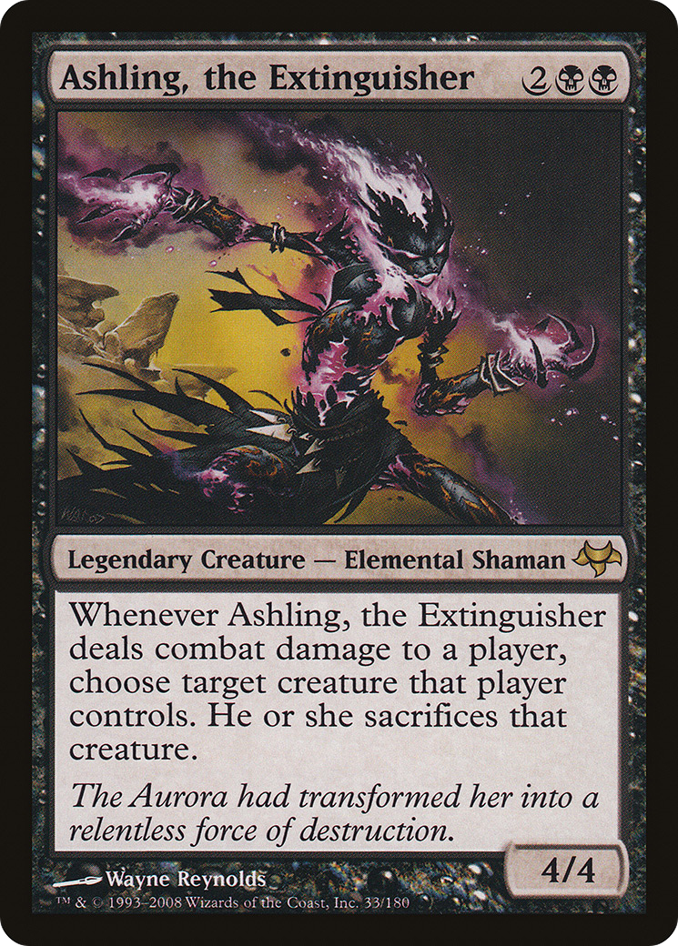 Image of Ashling, the Extinguisher (EVE-033) - Eventide
